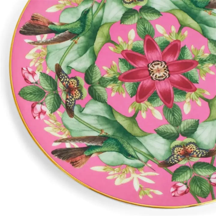 WONDERLUST PINK LOTUS PLATE
