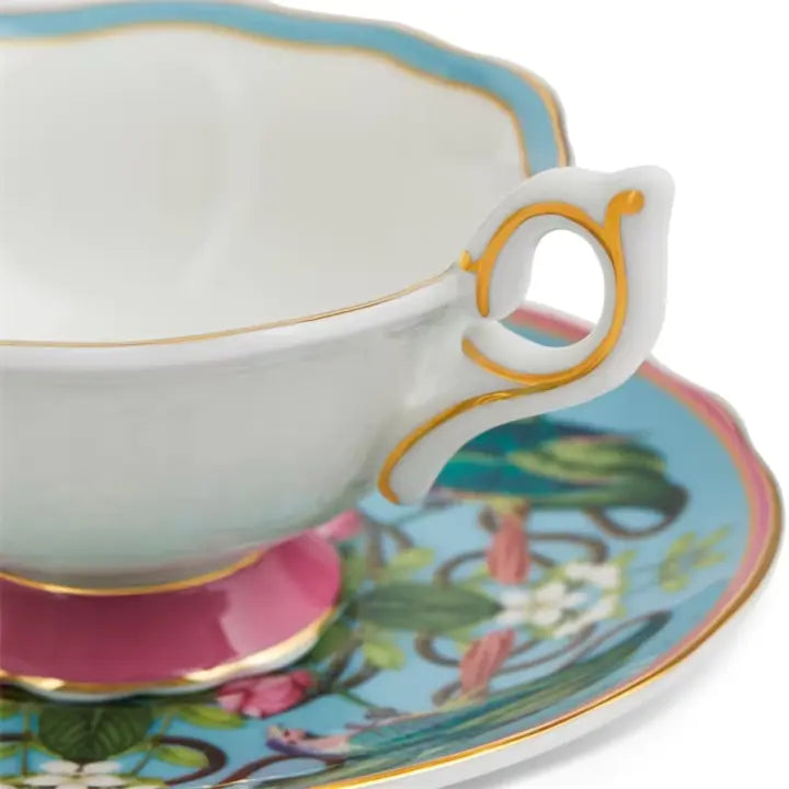 WONDERLUST MENAGERIE TEACUP & SAUCER