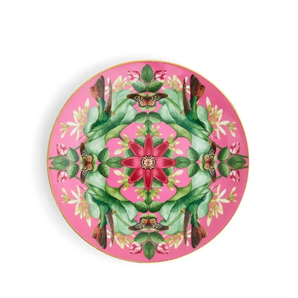WONDERLUST PINK LOTUS PLATE
