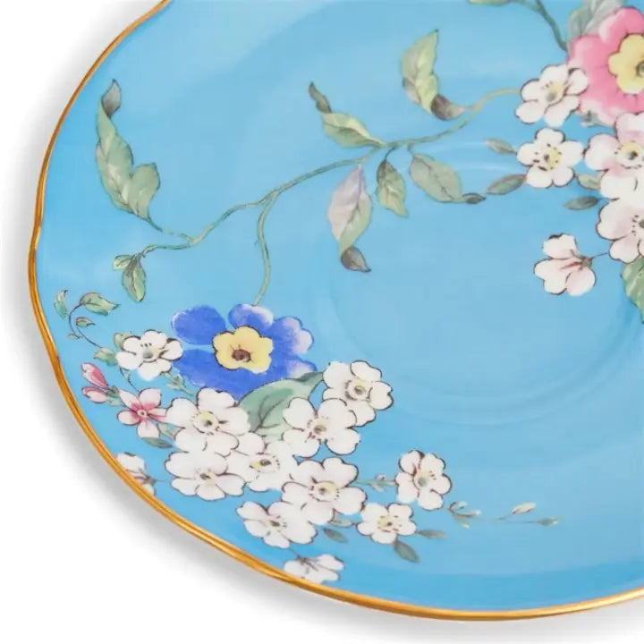 WONDERLUST APPLE BLOSSOM TEACUP & SAUCER SET