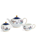 WONDERLUST BLUE PAGODA 3-PIECE TEA SET