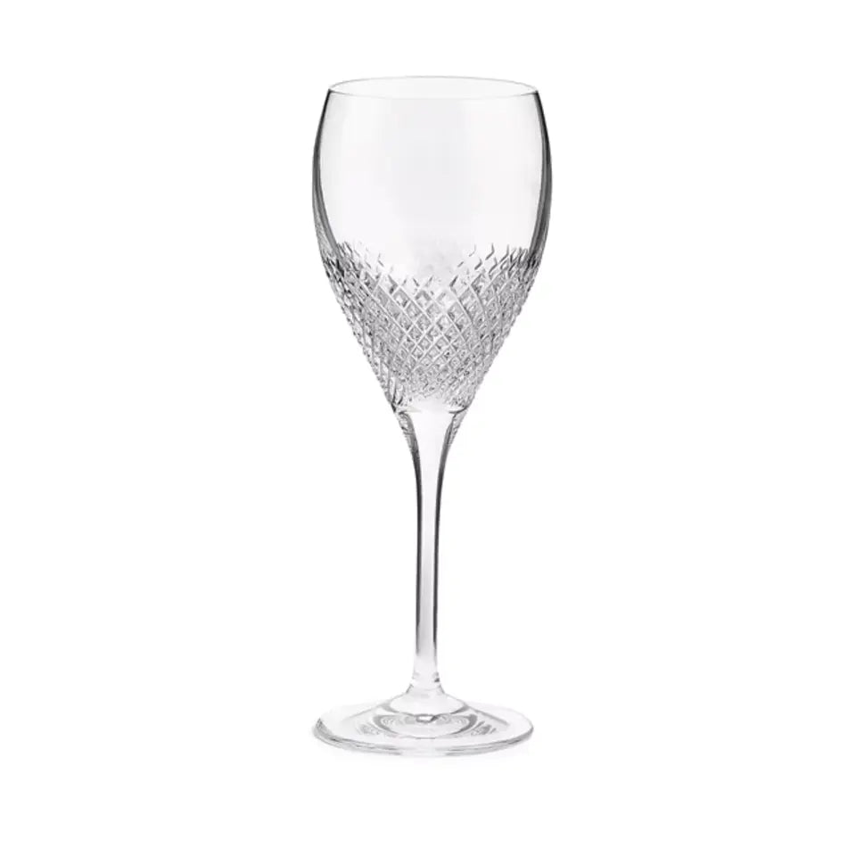 VERA WANG DIAMOND MOSAIC GOBLET PAIR
