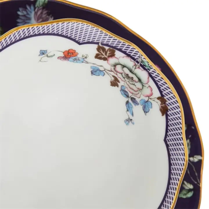 WONDERLUST MIDNIGHT CRANE TEACUP & SAUCER SET