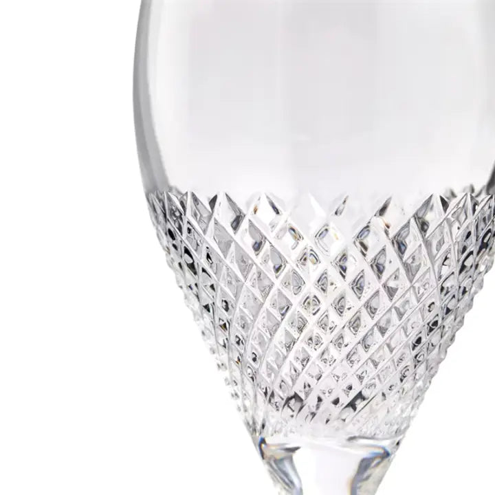 VERA WANG DIAMOND MOSAIC GOBLET PAIR