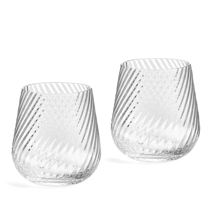 VERA WANG SWIRL TUMBLER SET OF 2