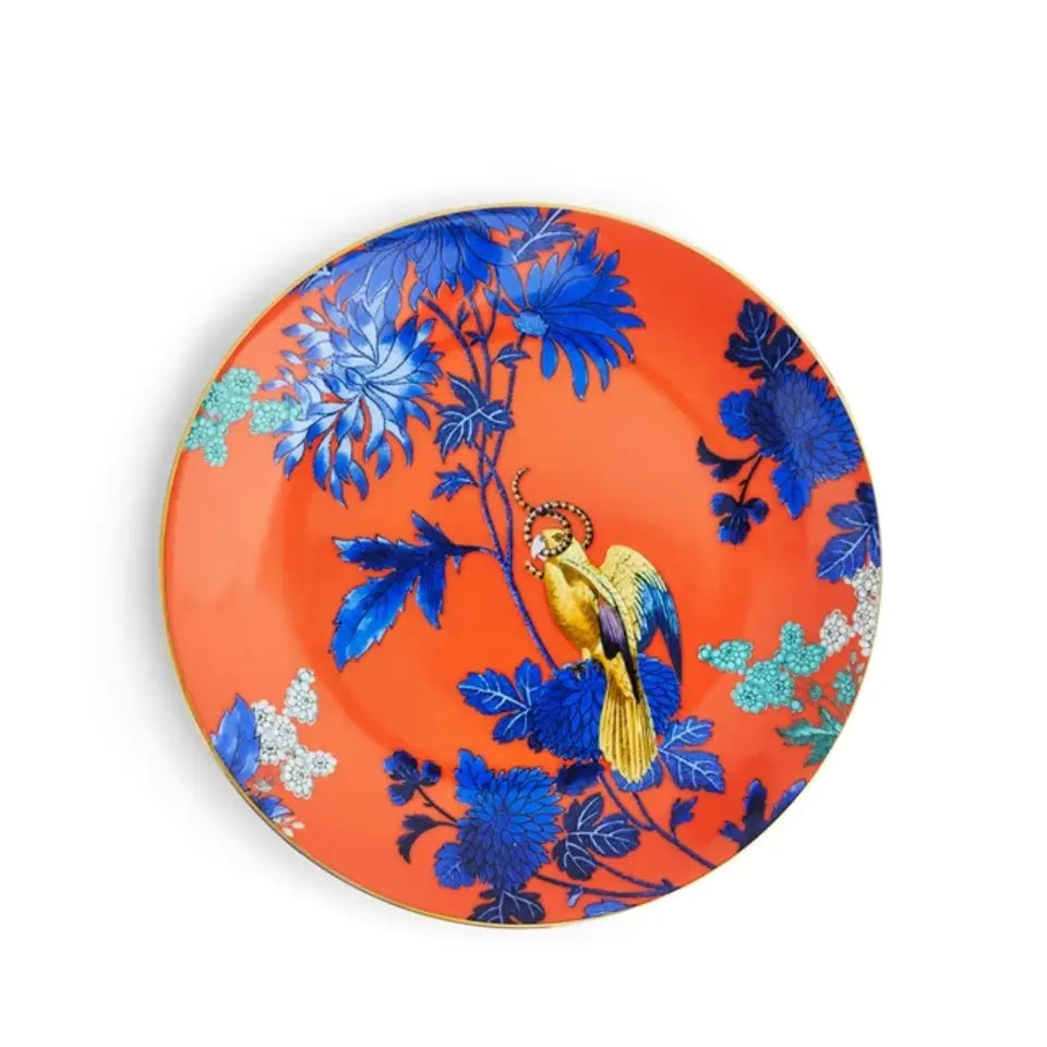 WONDERLUST GOLDEN PARROT 20CM PLATE